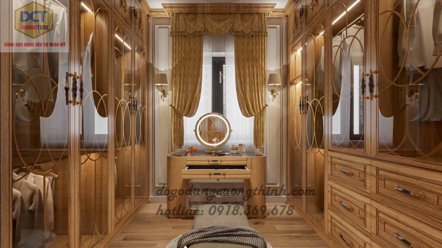 Nội thất thiết kế cổ điển hoàng gia đẳng cấp thời thượng NT05
